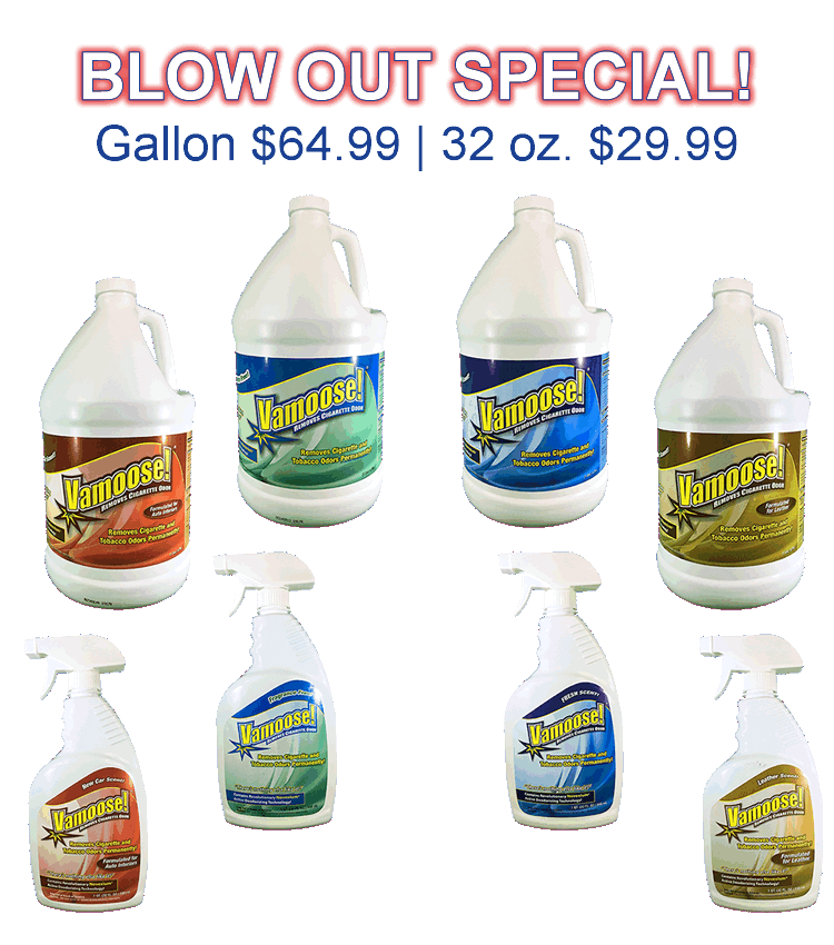 Smoke Odor Remover Blowout Special!